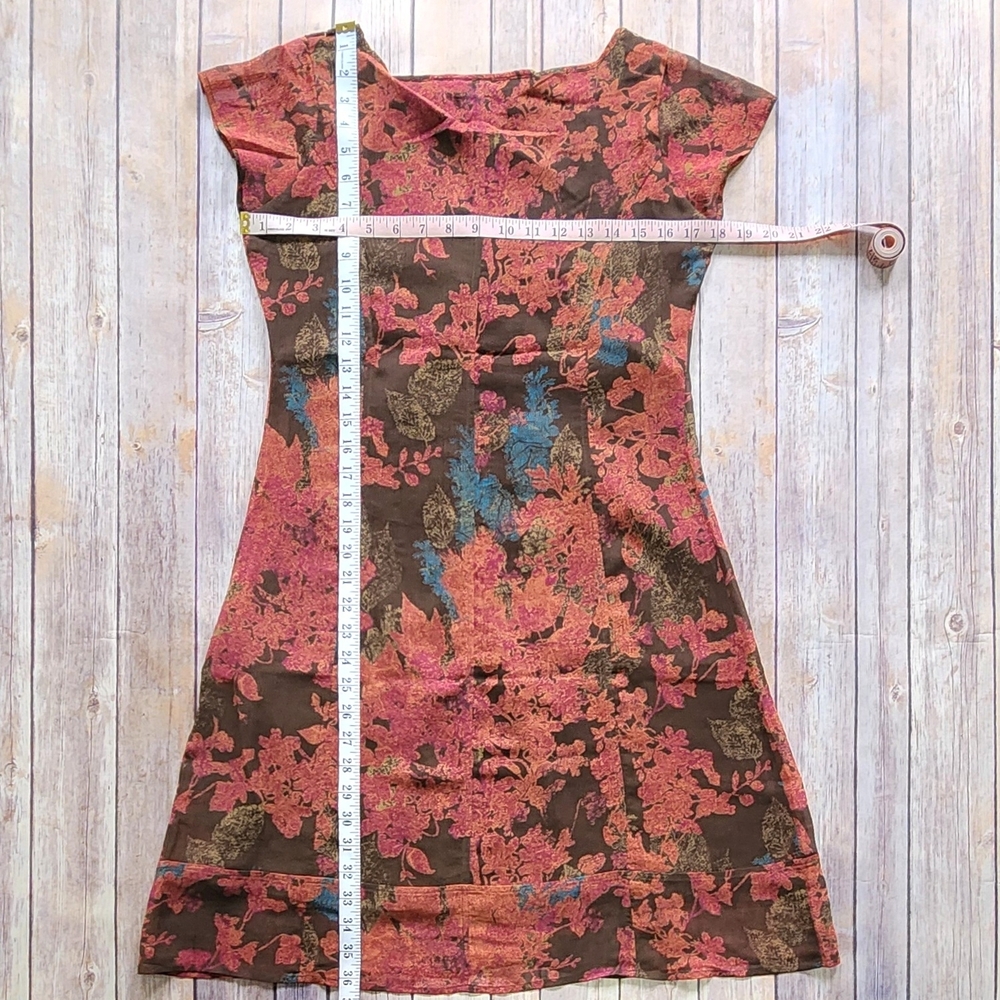 DKNY JEANS Women's  Floral Dress Size S - Picture 8 of 9